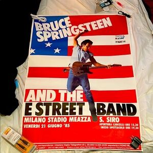 Bruce Springsteen Concert Poster